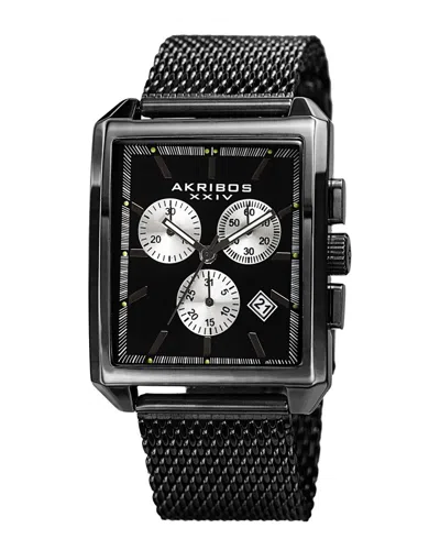 Akribos Xxiv Women's Stainless Steel Watch