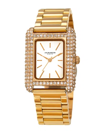 Akribos Xxiv Women's Stainless Steel Watch