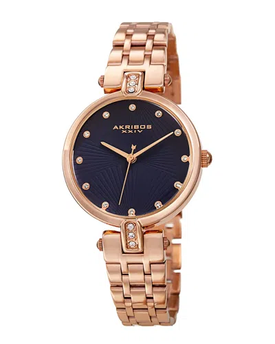 Akribos Xxiv Women's Stainless Steel Watch