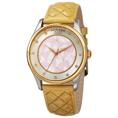 Akribos Xxiv Women's Watch Ak925gld In Gold