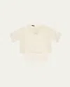 Akris 3d Anemone Silk Organza Blouse