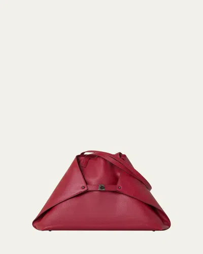 Akris Ai Medium Calf Leather Shoulder Bag