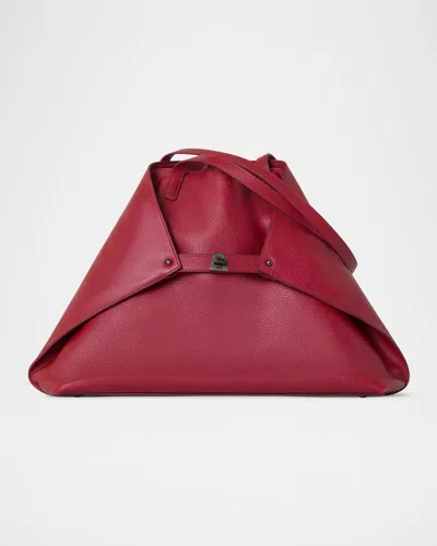 Akris Ai Medium Calf Leather Shoulder Bag