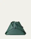 Akris Ai Medium Calf Leather Shoulder Bag In Cypresse
