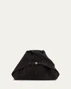 Akris Ai Medium Python Convertible Shoulder Bag In Black