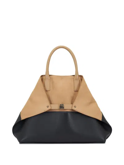 Akris Ai Tote Bag In Neutrals