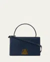 Akris Alice Flap Leather Crossbody Bag