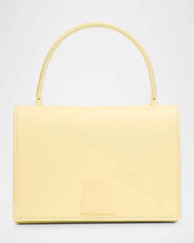 Akris Alice Small Leather Top-handle Bag