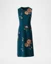 Akris Anemone Double Face Cashmere-blend Dress