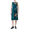 Akris Anemone Double Face Cashmere-blend Dress