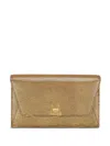 Akris Anouk Clutch In Gold