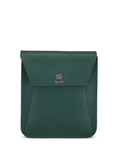Akris Anouk Little Cross Body Bag In Green