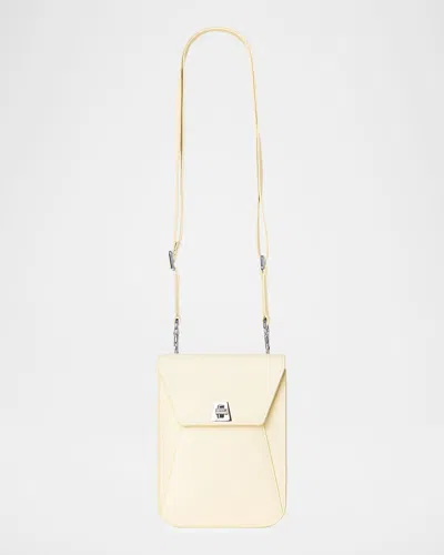 Akris Anouk Mini Leather Messenger Bag