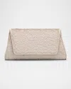 AKRIS ANOUK MINI SEQUINED CLUTCH BAG
