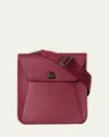 Akris Anouk Small Leather Messenger Bag