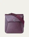 Akris Anouk Small Leather Messenger Bag