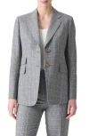 Akris Arie Check Cashmere Jacket