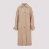 Akris Reversible Checked Wool Coat In Beige