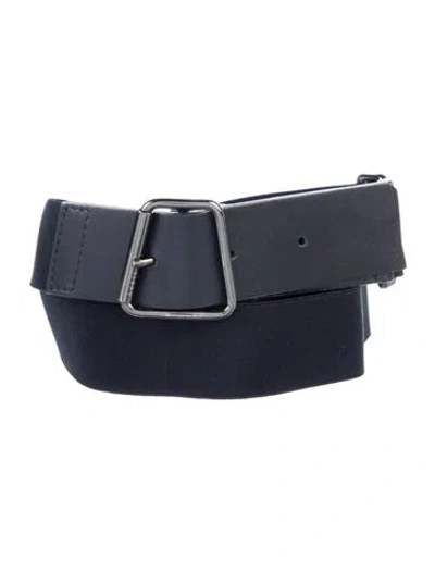 Pre-owned Akris Belt In Blue