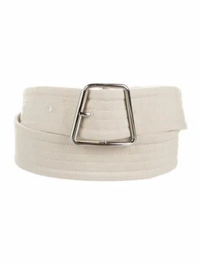 Pre-owned Akris Belt In Neutral