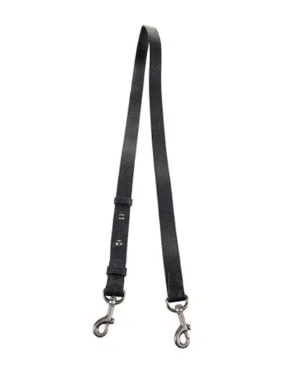 Pre-owned Akris Black Leather Bag Strap