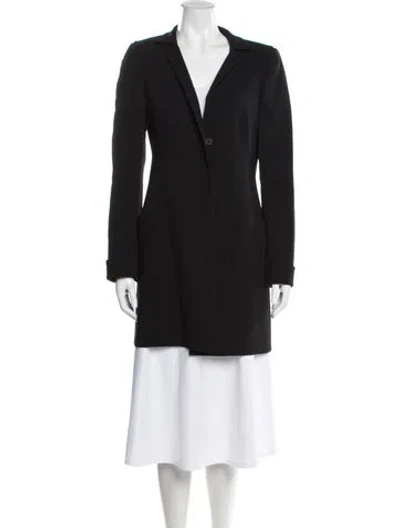 Pre-owned Akris Blazer In Black