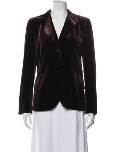 Pre-owned Akris Blazer In Black