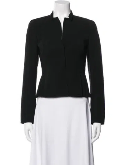 Pre-owned Akris Blazer In Black