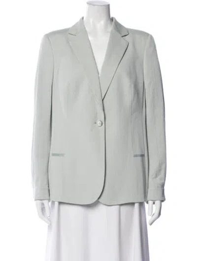 Pre-owned Akris Blazer In Green
