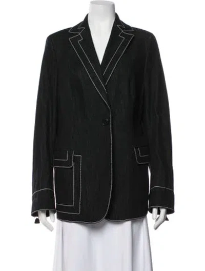 Pre-owned Akris Blazer In Grey