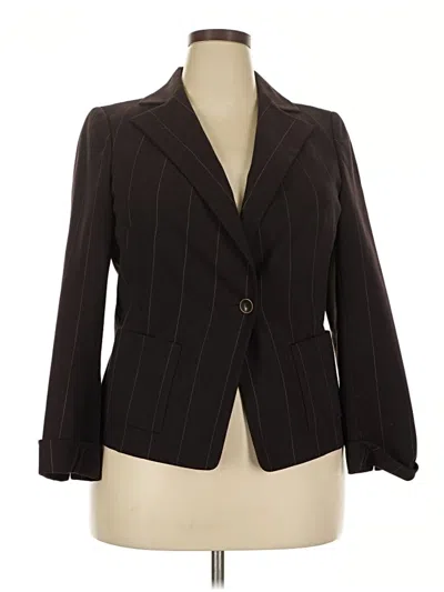 Pre-owned Akris Blazer Jacket In Brown