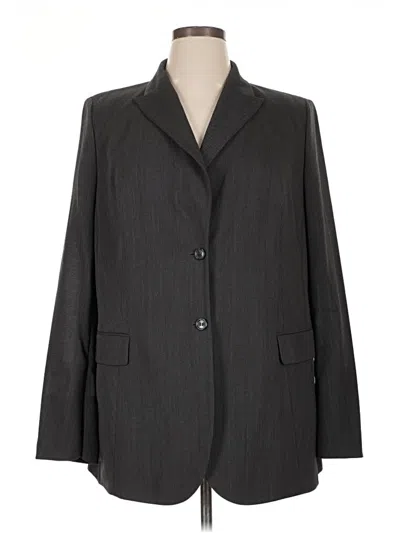 Pre-owned Akris Blazer Jacket In Gray