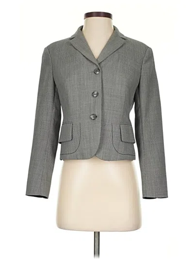Pre-owned Akris Blazer Jacket In Gray