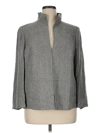 Pre-owned Akris Blazer Jacket In Gray