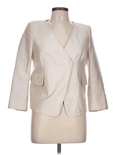 Pre-owned Akris Blazer Jacket In Ivory