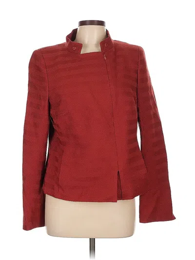 Pre-owned Akris Blazer Jacket In Red