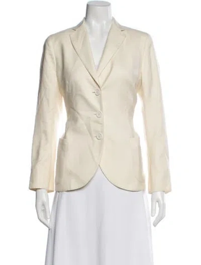 Pre-owned Akris Blazer In Neutral