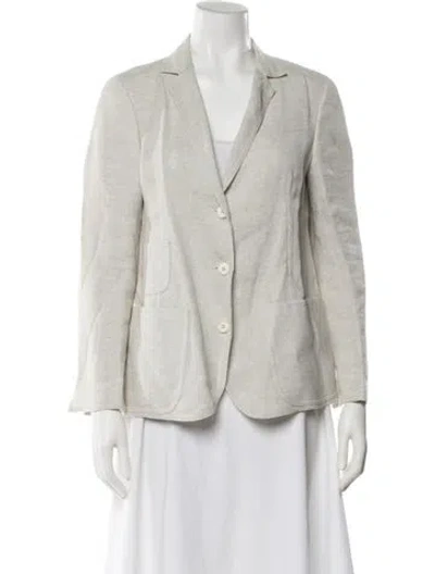 Pre-owned Akris Blazer In Neutral