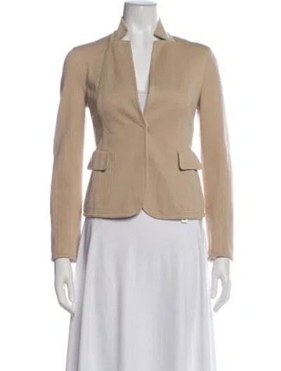 Pre-owned Akris Blazer In Neutral