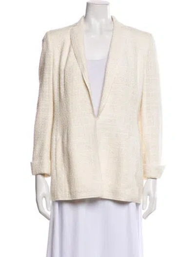 Pre-owned Akris Blazer In Neutral
