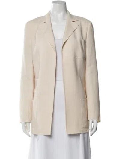 Pre-owned Akris Blazer In Neutral