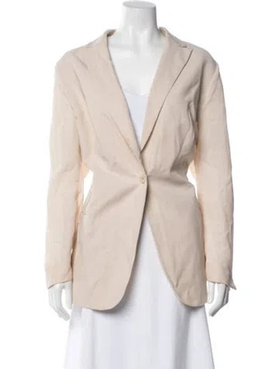 Pre-owned Akris Blazer In Neutral