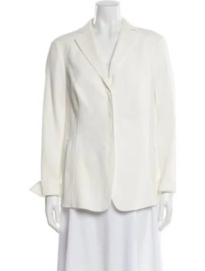 Pre-owned Akris Blazer In Neutral