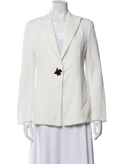 Pre-owned Akris Blazer In Neutrals