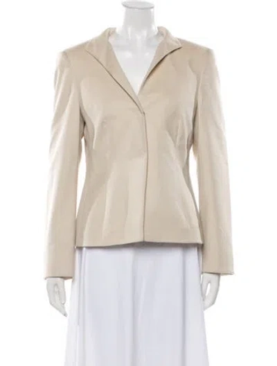 Pre-owned Akris Blazer In Neutrals