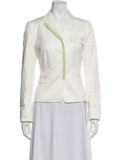 Pre-owned Akris Blazer In Neutrals
