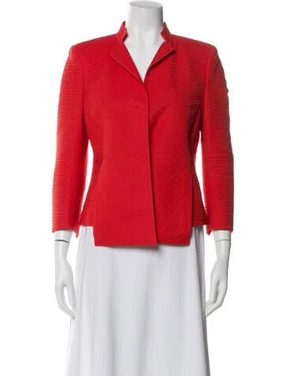 Pre-owned Akris Blazer In Orange