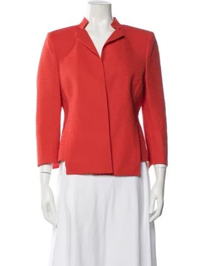 Pre-owned Akris Blazer In Orange