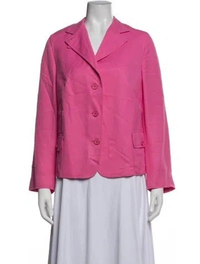 Pre-owned Akris Blazer In Pink