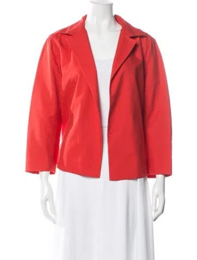 Pre-owned Akris Blazer In Red